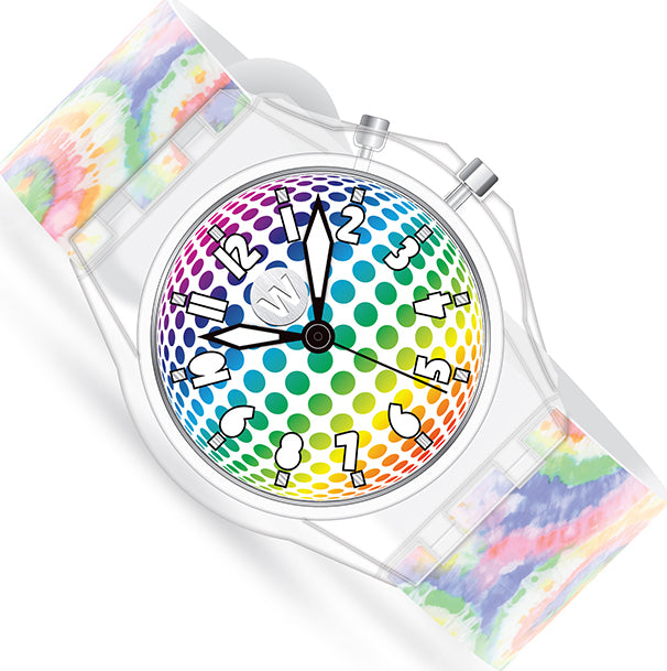 Tropical Tie Dye - Light Up Watch - Watchitude Glow