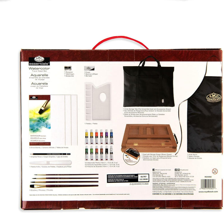 Watercolor Art Easel Set