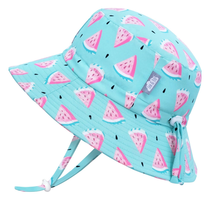 Watermelon Medium Bucket Hat Aqua Dry