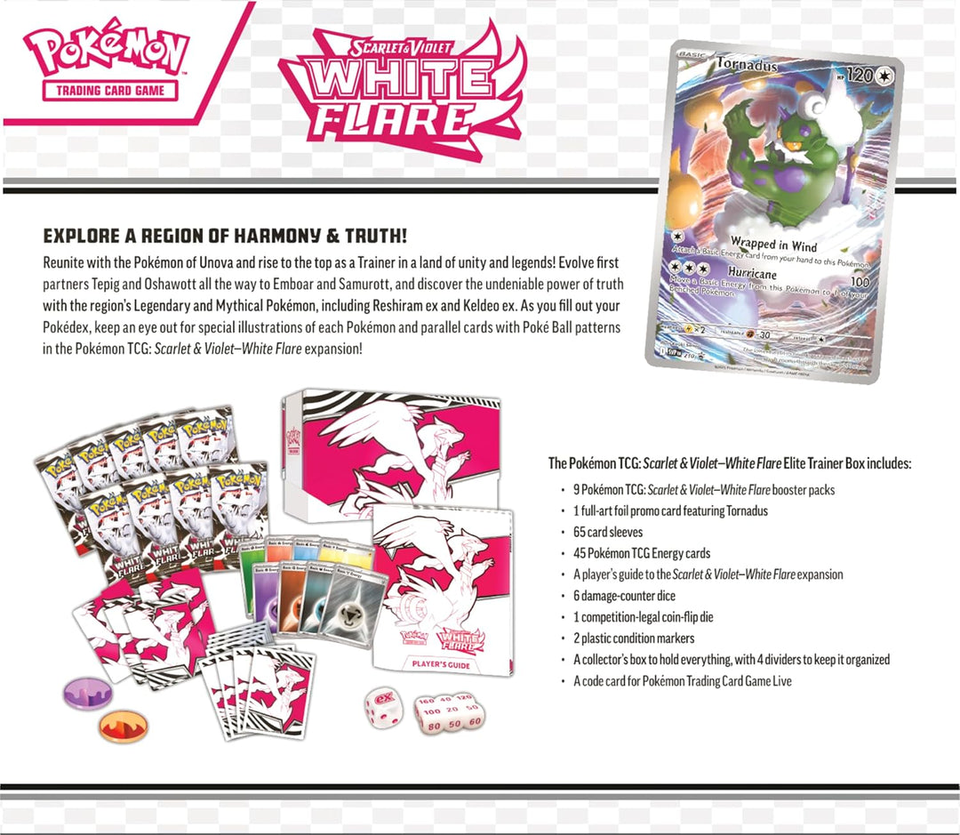 Pokemon White Flare Trainer Box