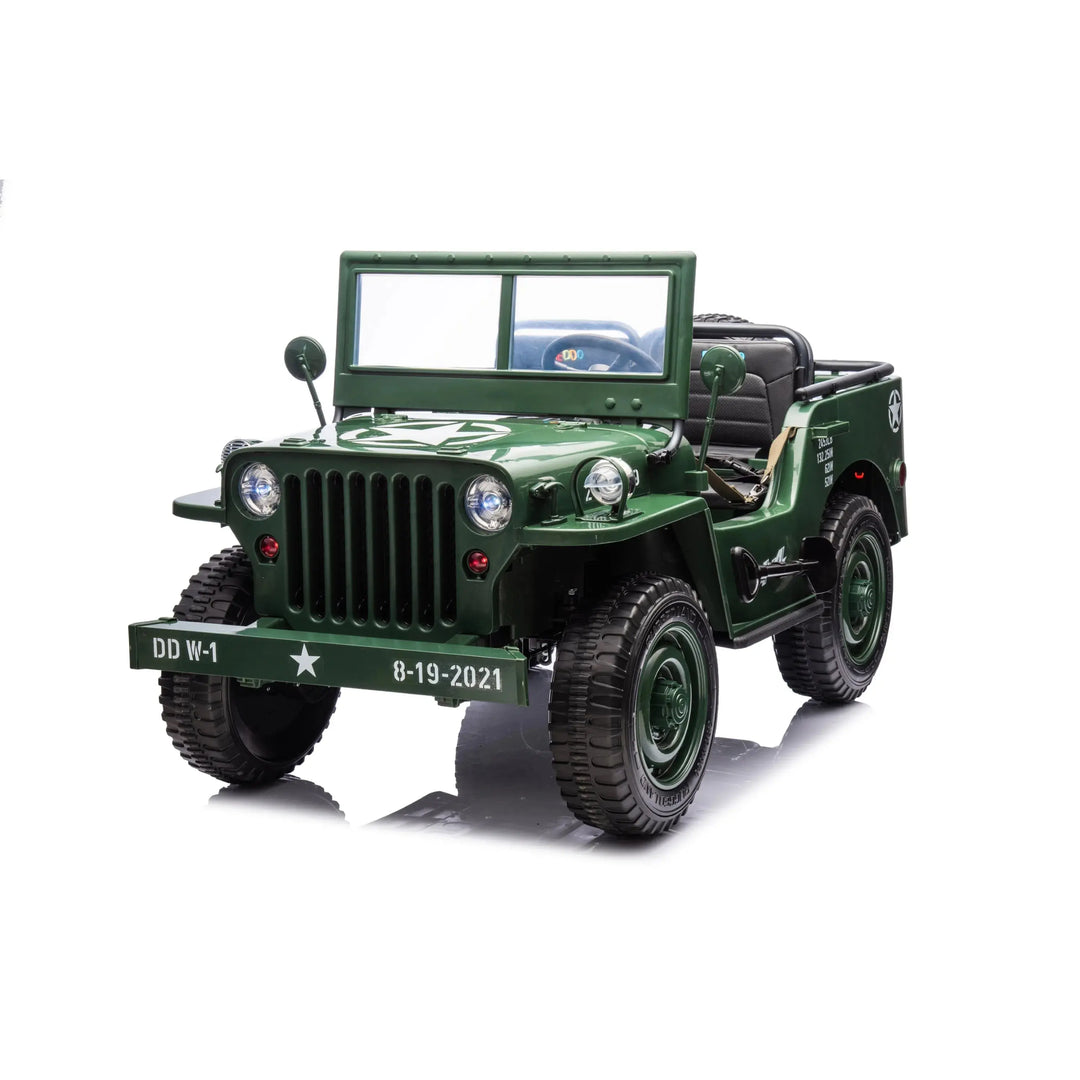 Willy Jeep 24V Green Assembled *Local Pickup/Delivery only