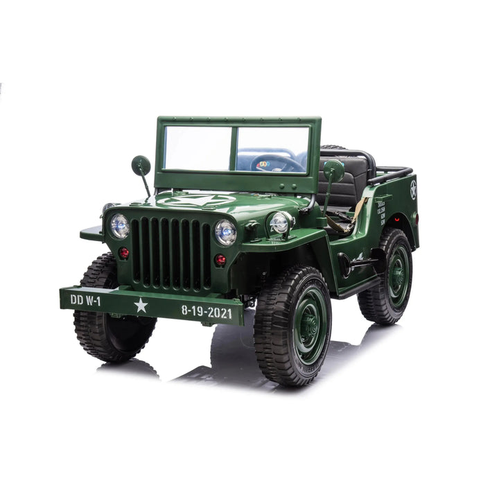Willy Jeep 24V Green Assembled *Local Pickup/Delivery only