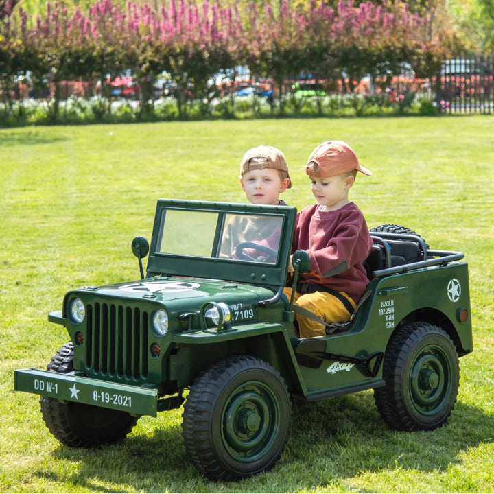Willy Jeep 24V Green Assembled *Local Pickup/Delivery only