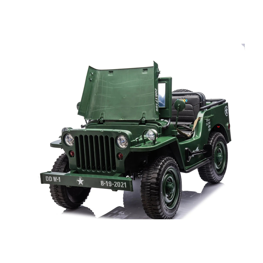 Willy Jeep 24V Green Assembled *Local Pickup/Delivery only