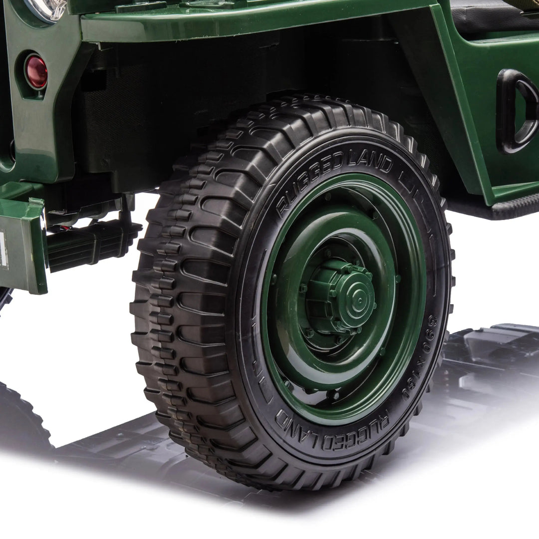 Willy Jeep 24V Green Assembled *Local Pickup/Delivery only
