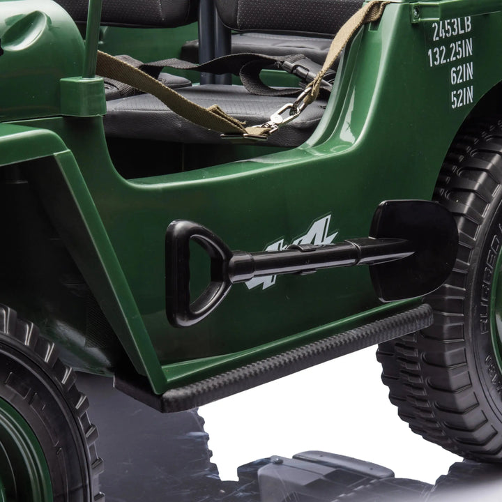 Willy Jeep 24V Green Assembled *Local Pickup/Delivery only