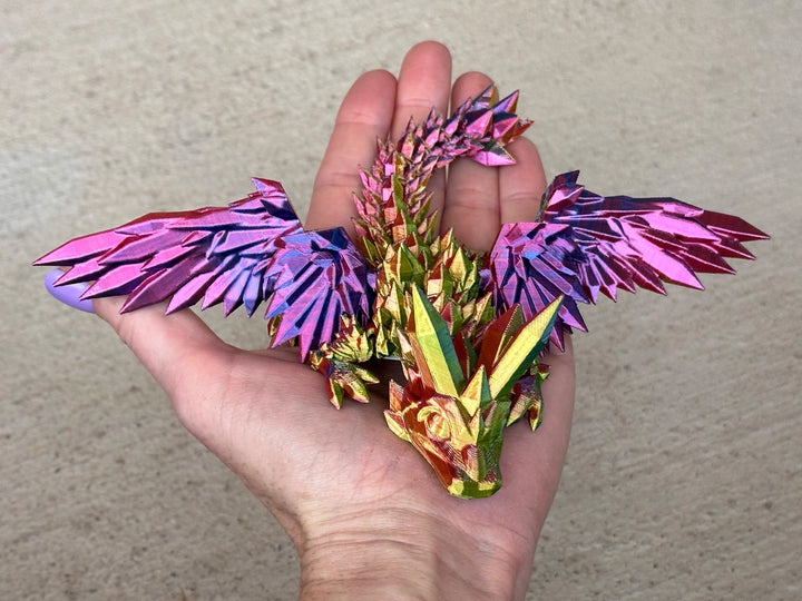 Baby Crystal Winged Dragon
