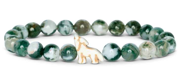 Fahlo Wolf Woodland Green