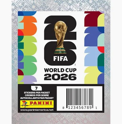FIFA 2026 World Cup Soccer Sticker Pack Individual