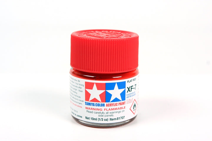 Flat Acrylic Paint 23mL Red