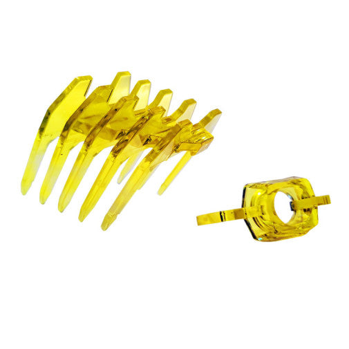 Yellow Surge Fin Pack & Barrel Top