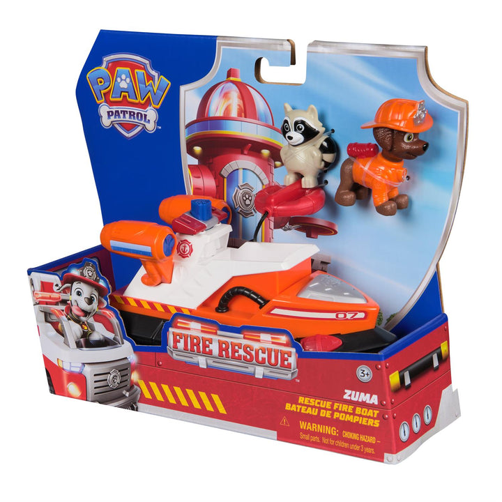 Paw Zuma Rescue Fire Boat