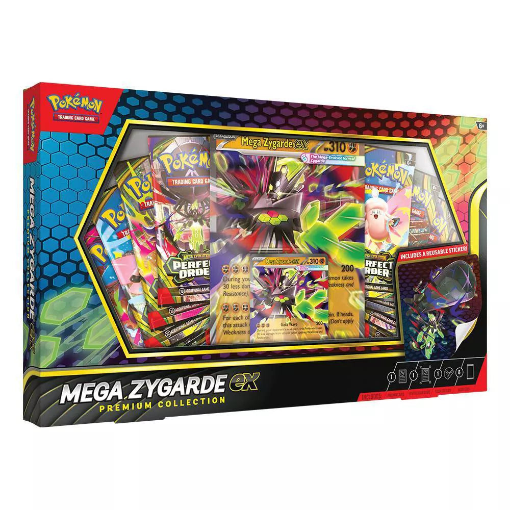 Pokemon Mega Zygarde Ex Prem Collection