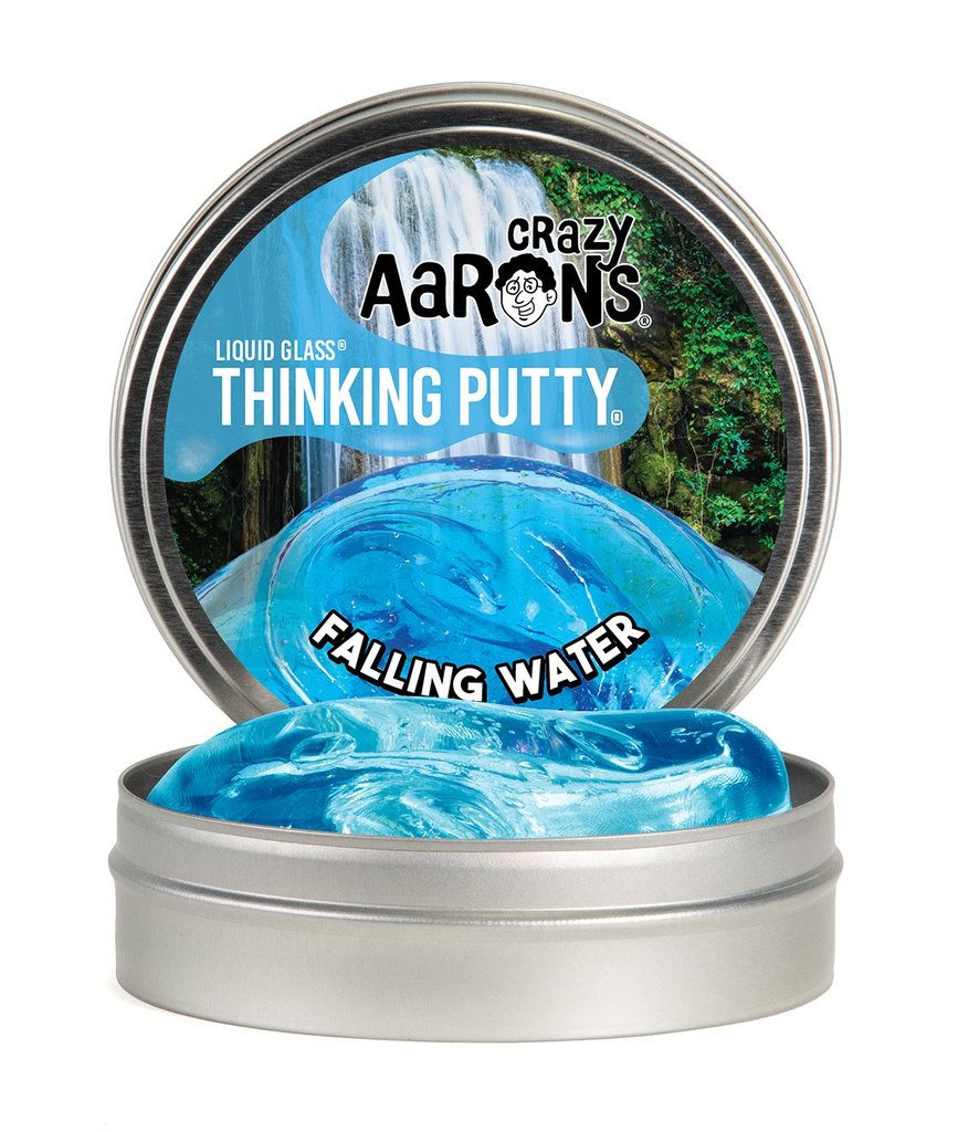 Falling Water Liquid Glass Thinking Putty