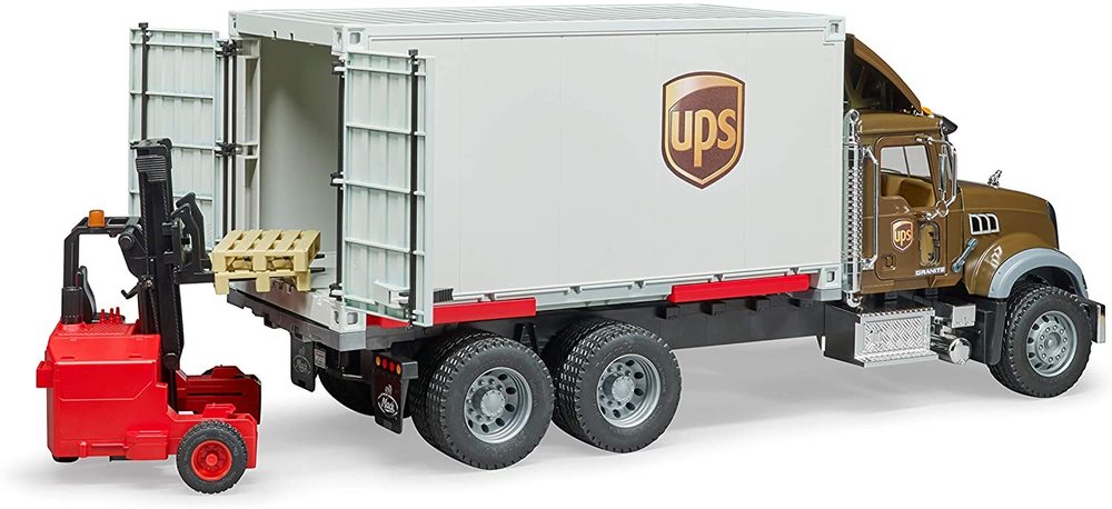 UPS Truck w Forklift