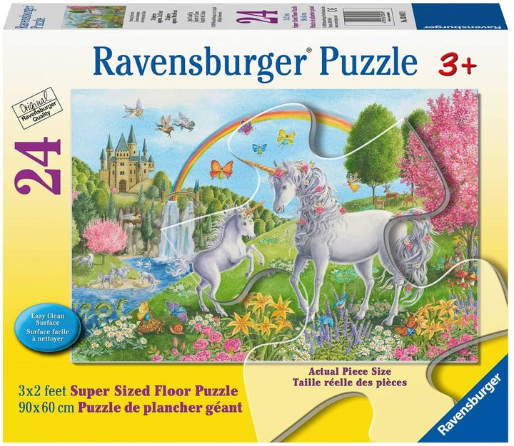 Prancing Unicorns 24 PC Floor Puzzle