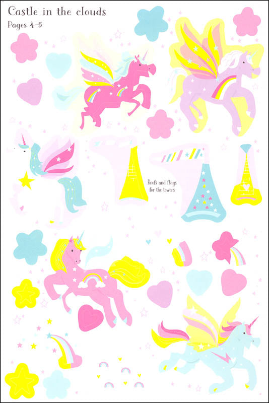 Little Sticker Dressing Unicorns