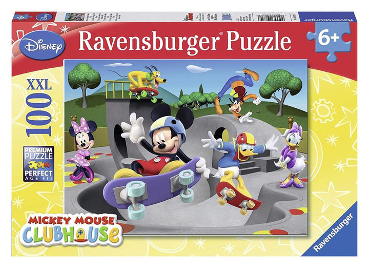 Mickey & Minnie: At the Skate Park 100 PC Puzzle