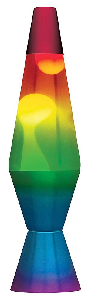 Lava Lamp 14.5" Rainbow