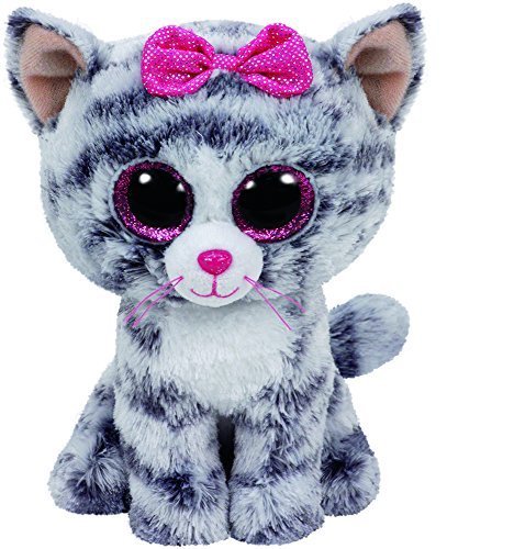 Beanie Boo Kiki Grey Cat
