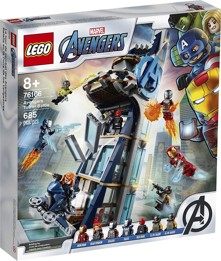 Superheroes Avengers Tower Battle