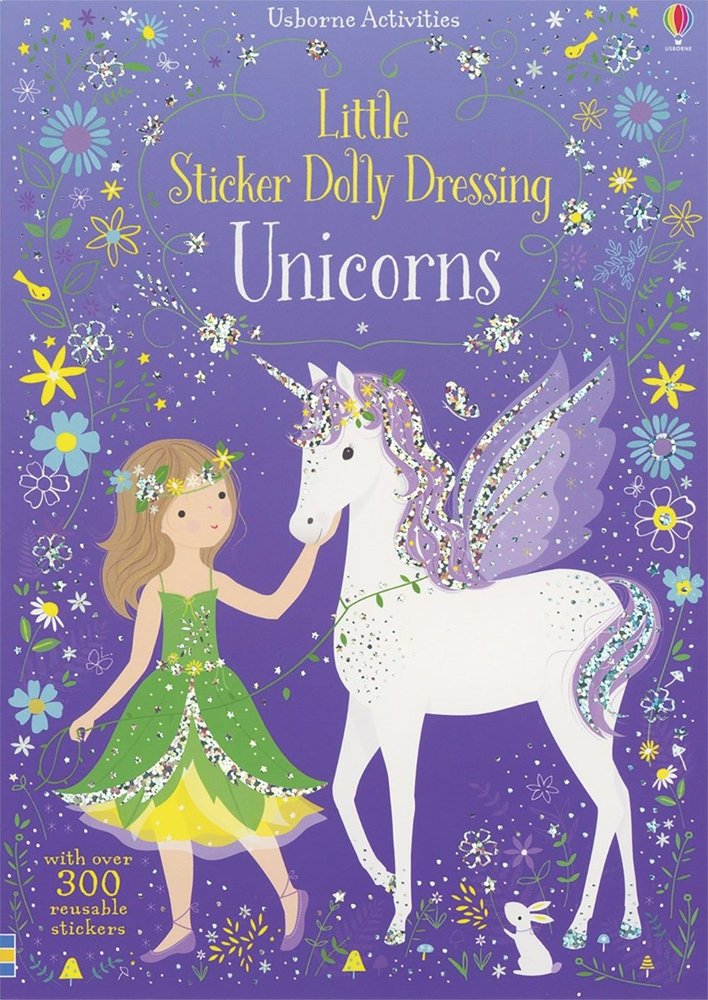 Little Sticker Dressing Unicorns