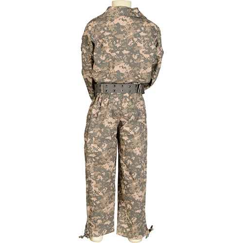 Jr. Camouflage Suit with Cap Belt, Size 2/ 3
