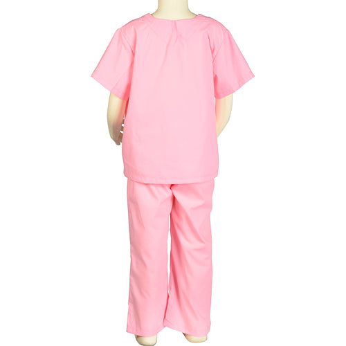 Jr. DR. Scrubs, Size 6/ 8, Pink