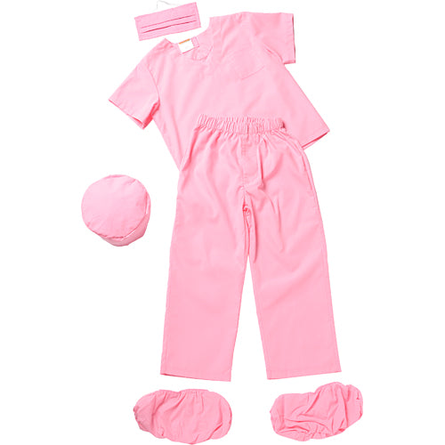 Jr. DR. Scrubs, Size 8/ 10, Pink