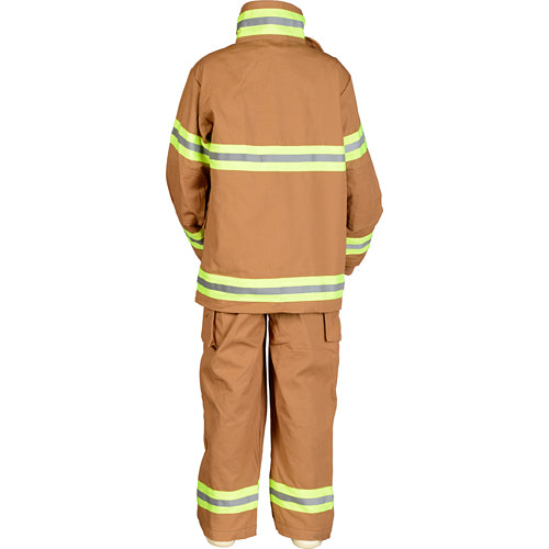 Jr. Fire Fighter Suit, Size 8/ 10 (tan)