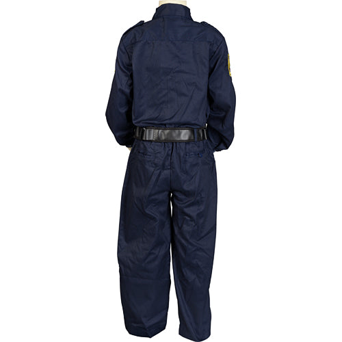 Jr. Police Officer Suit w/Cap & Belt, size 2/3