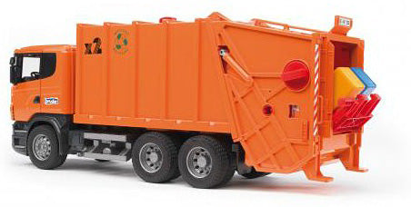 SCANIA R-Series Garbage Truck (Orange)