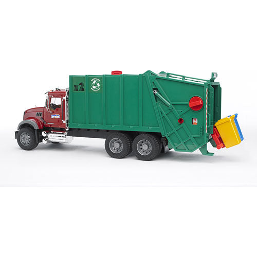 Bruder Mack Granite Rear Loading Garbage Truck