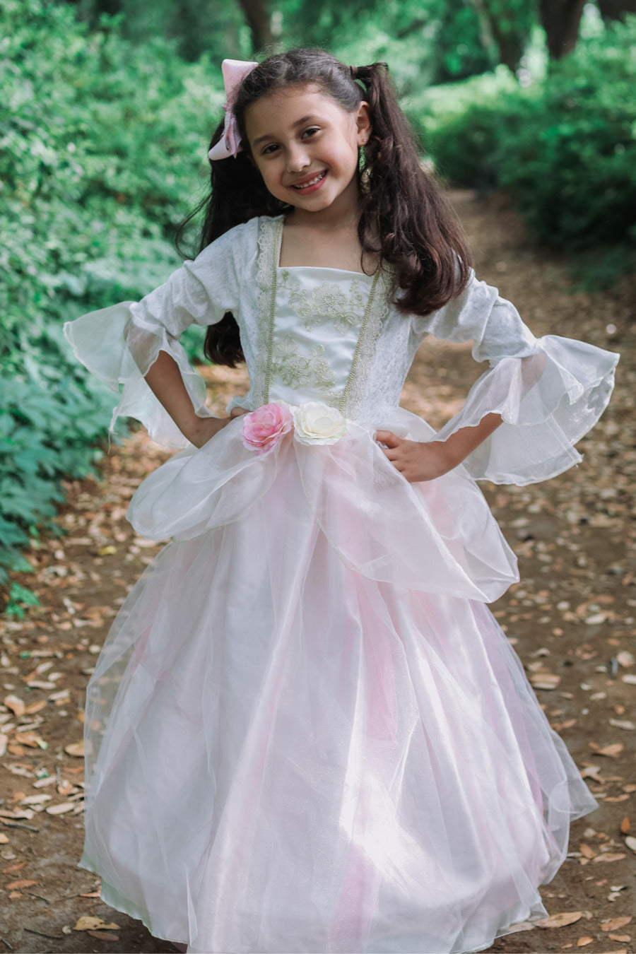 Golden Rose Princess Dress (Size 7-8)