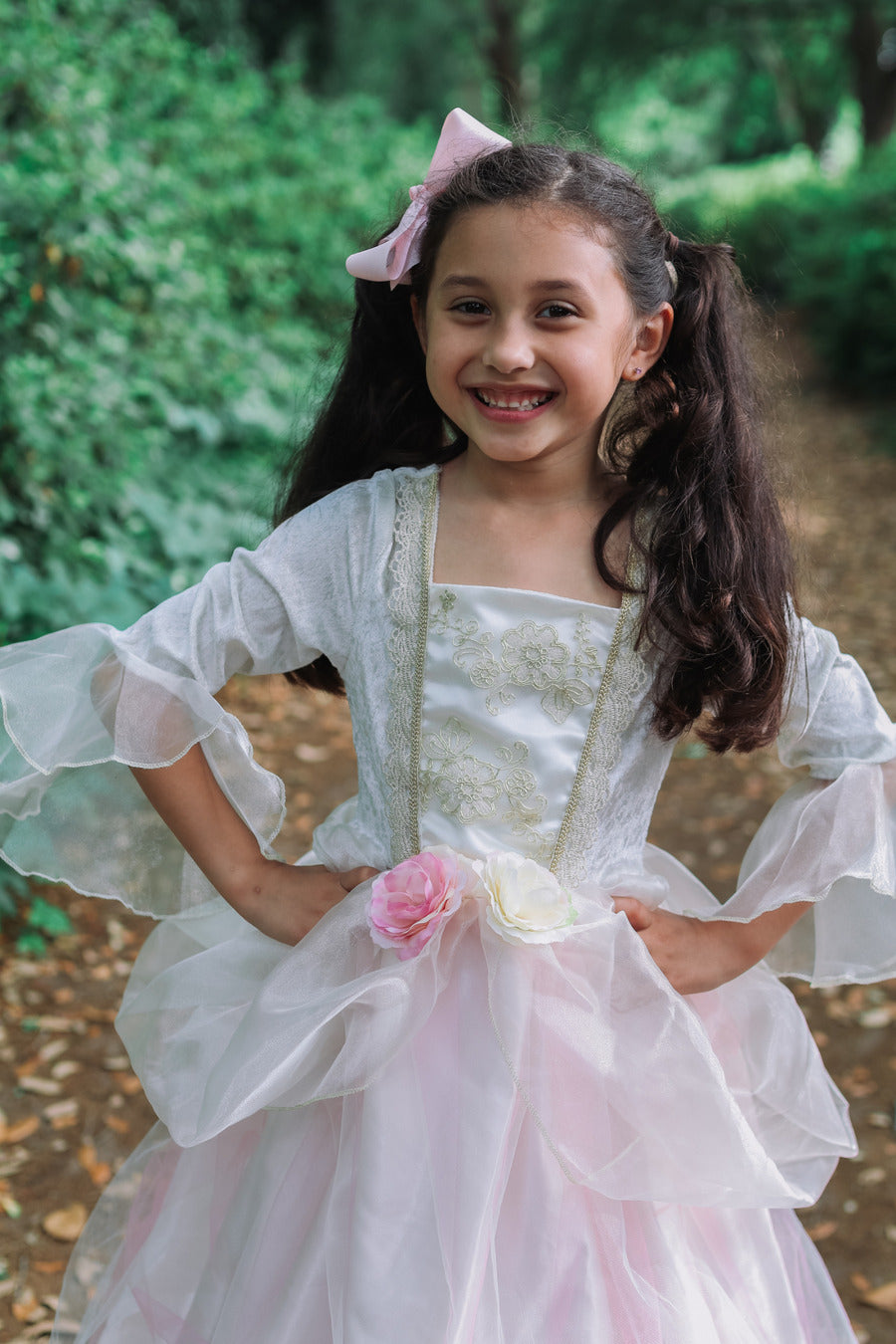 Golden Rose Princess Dress (Size 7-8)