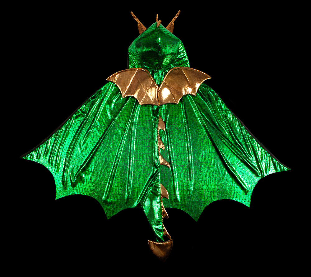 Green Dragon Cape with Claws