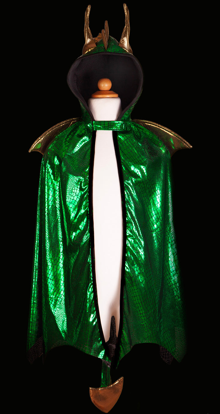 Green Dragon Cape with Claws