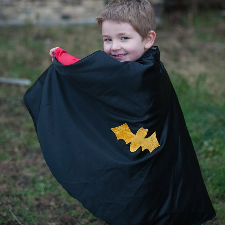 Reversible Spider Bat Cape and Mask