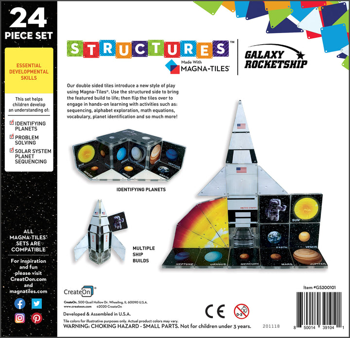 Magna-tiles Structures Galaxy Rocket