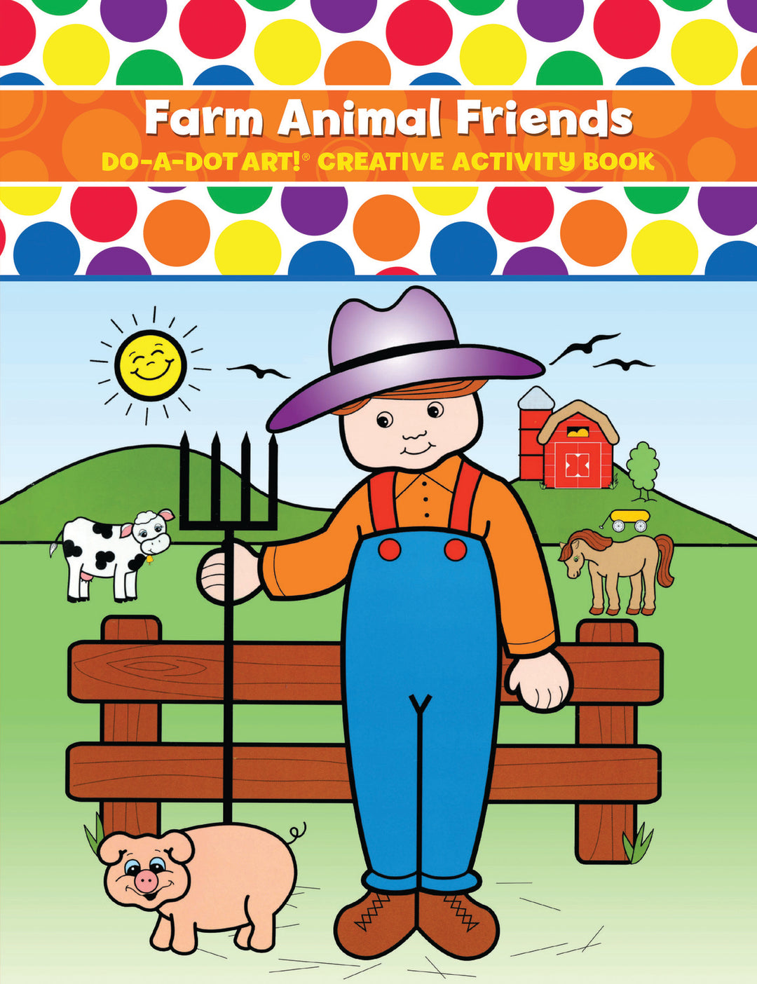 Do-A-Dot Farm Animal Friends Activity Book