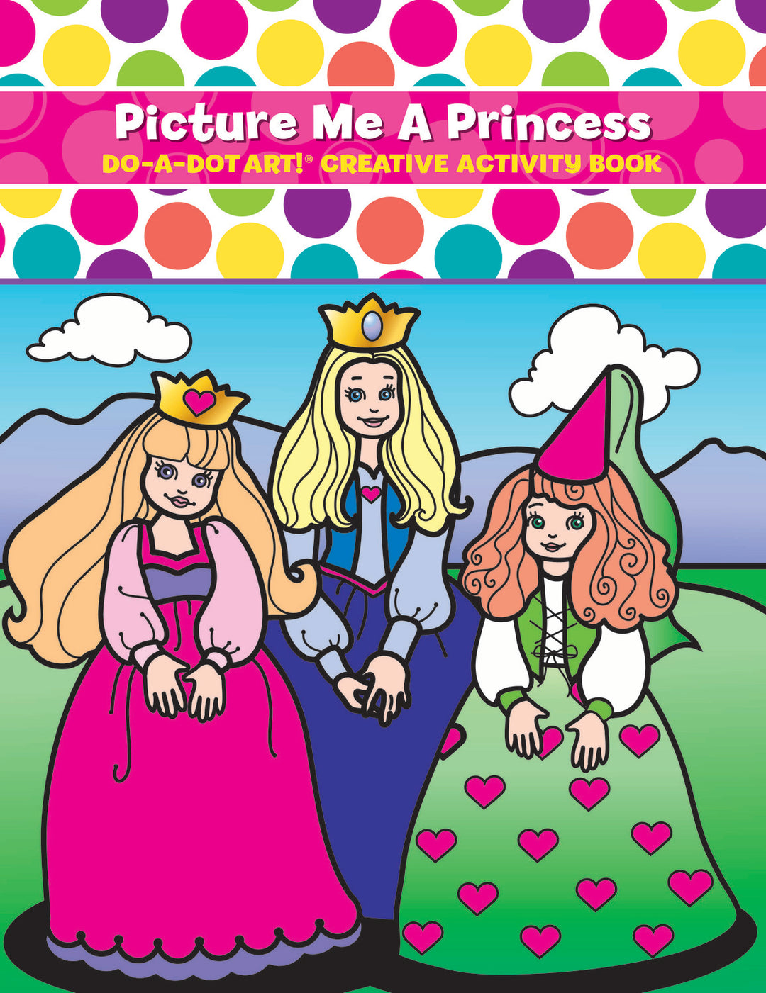 Do-A-Dot Picture Me A Princess Activity Book
