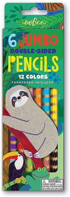 Sloth Double-Sided Pencils