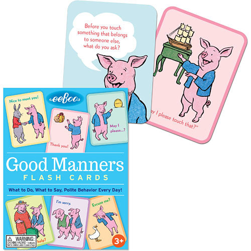 Good Manners Flash Cards 2nd Edition