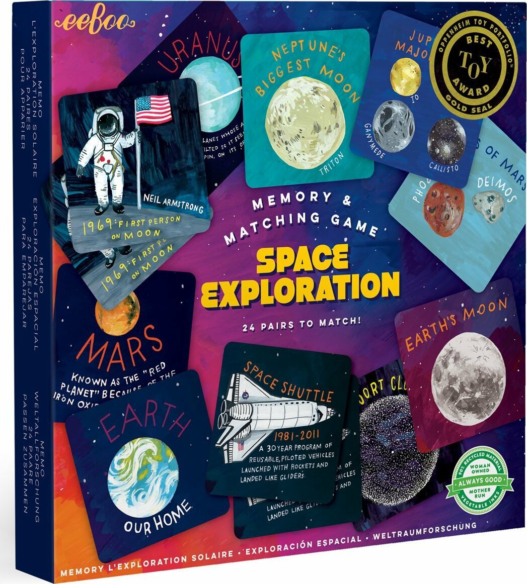 Space Exploration Memory & Matching Game