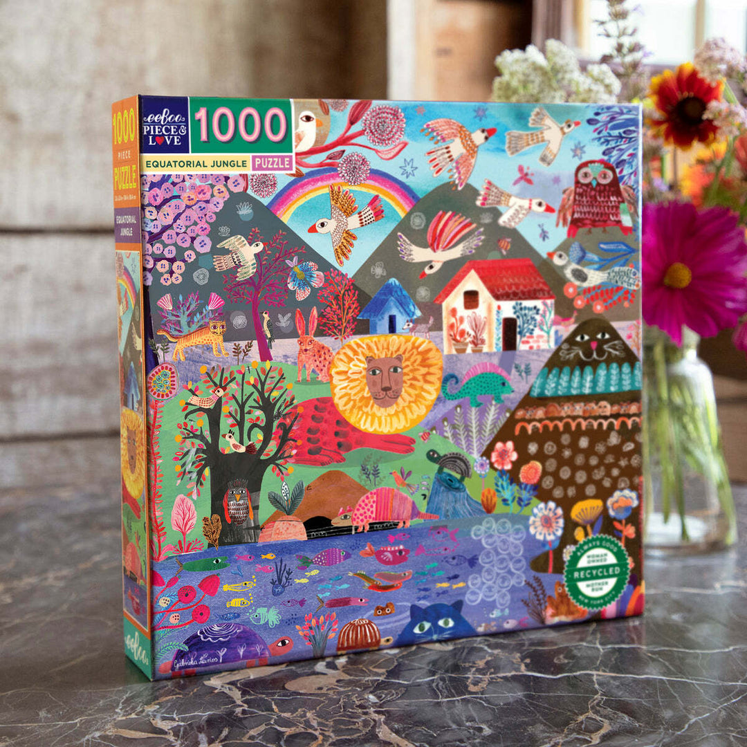 Equatorial Jungle 1000 Piece Puzzle