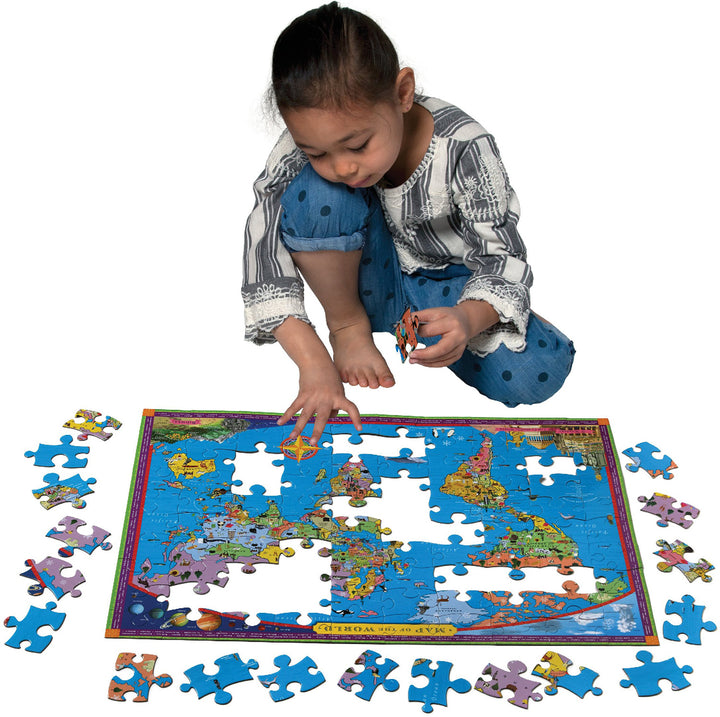 World Map 100 pc Puzzle