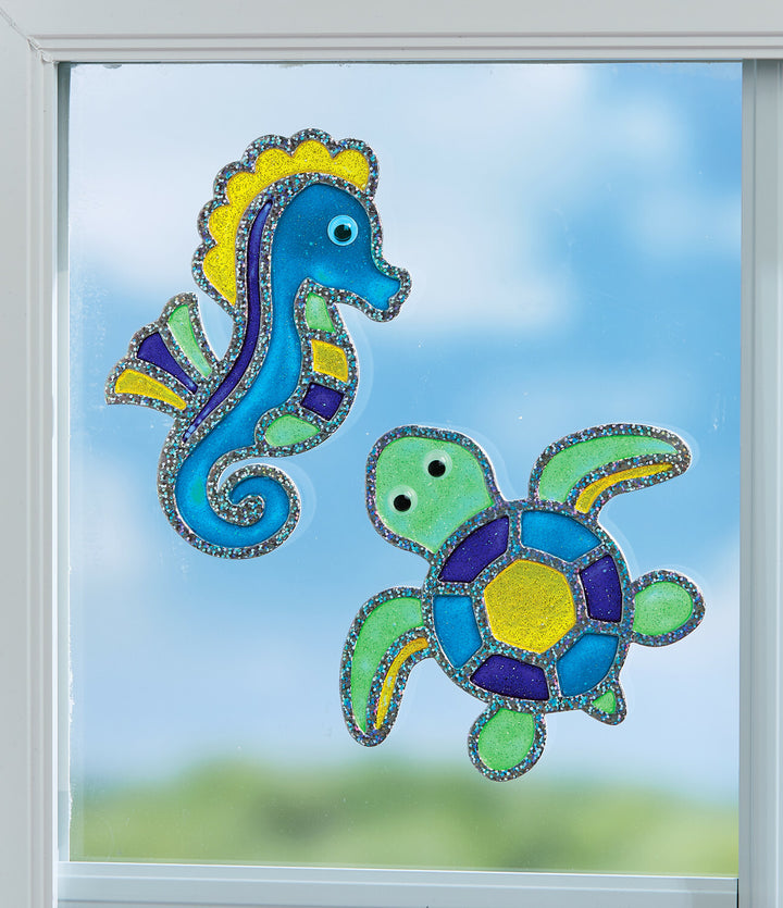 Window Art Ocean Friends