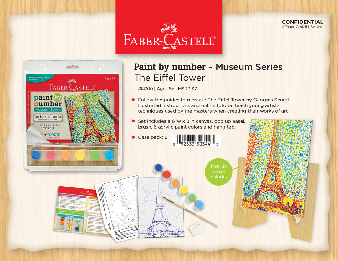 Paint By Number Museum Series-The Eiffel Tower