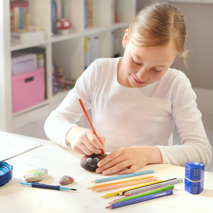 Single GRIP Trio Pencil Sharpener