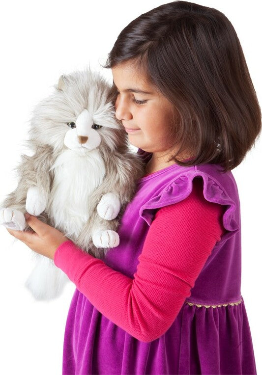 Fluffy Cat Hand Puppet